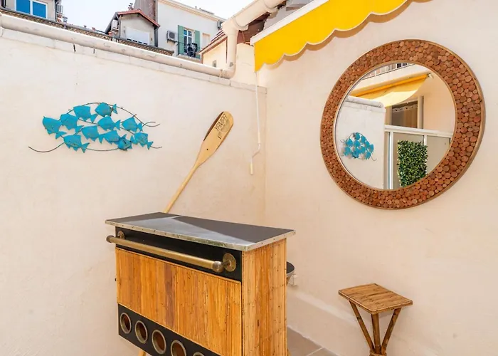 Le Paradis Hoche - Centre - Terrace - Quiet - Ac Cannes